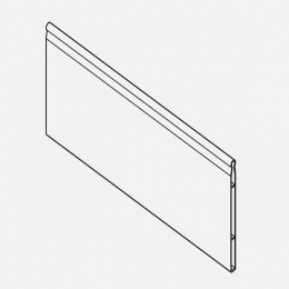 XP Šķērsprofils 1200mm balts