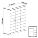 SKAPIS MINI 3 durvju 64050 h.:185x157
