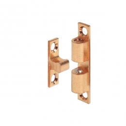 Fiksātors durvīm zeltīts 43mm