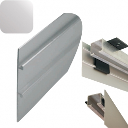 Vadotnes nosegs, 75mm/4m, alu.