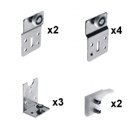 Riteņu k-ts 3 durvīm Future 30