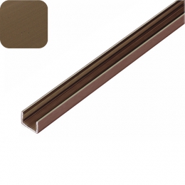 U-profils 16mm, bronza