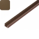 U-profils 16mm, bronza