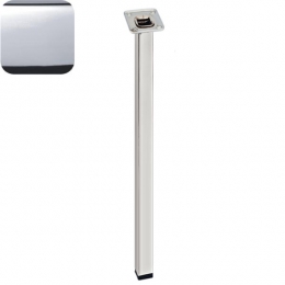 Galda kāja, hromēta 25x25/600mm 635.45.403