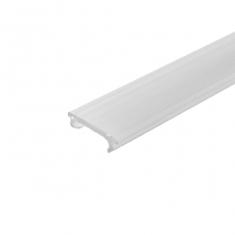 Led profīla nosegs matēts 3000mm (der profīliem ft 64,65,66,