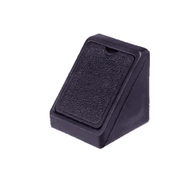 Stiprinājums stūra 18x21mm melns  S 29