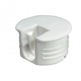 Plauktu turētājs Rafix, balts, min. 16mm materiālam