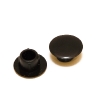 Cepurīte melna 10x5mm