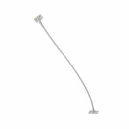 Kronšteins plastm. balts 200mm