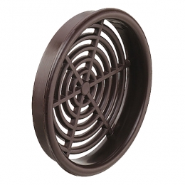 Ventilācijas reste, brūna D65mm