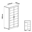 SKAPIS 2 d MINI 64064 pl.110x205 h
