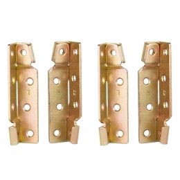 Gultas sakabes k-ts, 95mm,  4+4 dzelteni cinkots.
