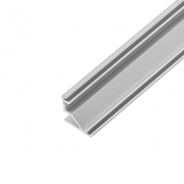 LED stūra profils GLAX matēts niķelis, 2M