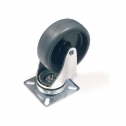 Grozāms ritenis, d75mm, 60x60mm,melns