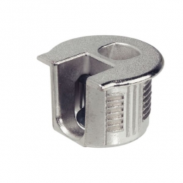 Plauktu turētājs Rafix, niķelēts, 19mm materiālam
