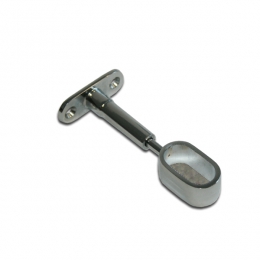 Ovālās caurules gala turētājs