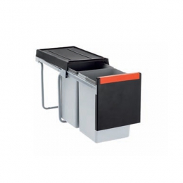 Atkritumu tvertne Cube 30, 2x15L