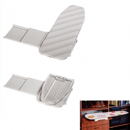 Izvelkams gludināmais dēlis -audums pelēks/strīpas(568.60.79