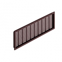 Ventilācijas reste, brūna 227x68mm