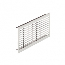 Ventilācijas reste, alu. 500x110mm