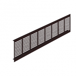 Ventilācijas reste, alu. bronza 500x100mm