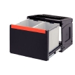 Atkritumu tvertne Cube 50, 1x18L, 1x14L