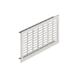 Ventilācijas reste, alu. 500x110mm